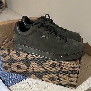 Coach Men's Dark Gray Sneakers. NEW!!